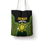Personalised Australia Tennis Tote Bag Go Aussie Aboriginal Art - Aussie Hoodie