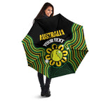 Personalised Australia Tennis Umbrella Go Aussie Aboriginal Art - Aussie Hoodie