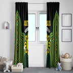 Personalised Australia Tennis Window Curtain Go Aussie Aboriginal Art - Aussie Hoodie