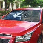 Carlton Collingwood Football Personalised Auto Sun Shade Blues Magpies Together Dynamic Style