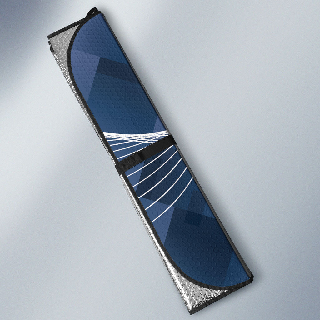 Carlton Collingwood Football Personalised Auto Sun Shade Blues Magpies Together Dynamic Style