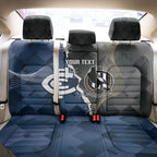 Carlton Collingwood Football Personalised Back Car Seat Cover Blues Magpies Together Dynamic Style