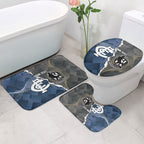 Carlton Collingwood Football Personalised Bathroom Set Blues Magpies Together Dynamic Style