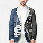 Carlton Collingwood Football Personalised Blazer Blues Magpies Together Dynamic Style
