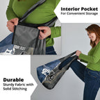 Carlton Collingwood Football Personalised Grocery Bag Blues Magpies Together Dynamic Style