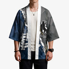 Carlton Collingwood Football Personalised Kimono Blues Magpies Together Dynamic Style