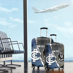Carlton Collingwood Football Personalised Luggage Cover Blues Magpies Together Dynamic Style