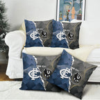 Carlton Collingwood Football Personalised Pillow Cover Blues Magpies Together Dynamic Style
