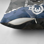 Carlton Collingwood Football Personalised Pillow Cover Blues Magpies Together Dynamic Style