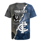 Carlton Collingwood Football Personalised Rugby Jersey Blues Magpies Together Dynamic Style