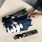 Carlton Collingwood Football Personalised Umbrella Blues Magpies Together Dynamic Style