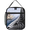 Personalised New Zealand Pakeha Lunch Bag Kiwi Silver Fern and Sailing Ship Compass