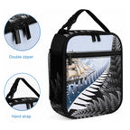Personalised New Zealand Pakeha Lunch Bag Kiwi Silver Fern and Sailing Ship Compass