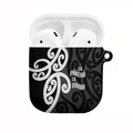 Lil Pakeha Lil Maori New Zealand AirPods Case Kiwi Proud Mangopare Pattern