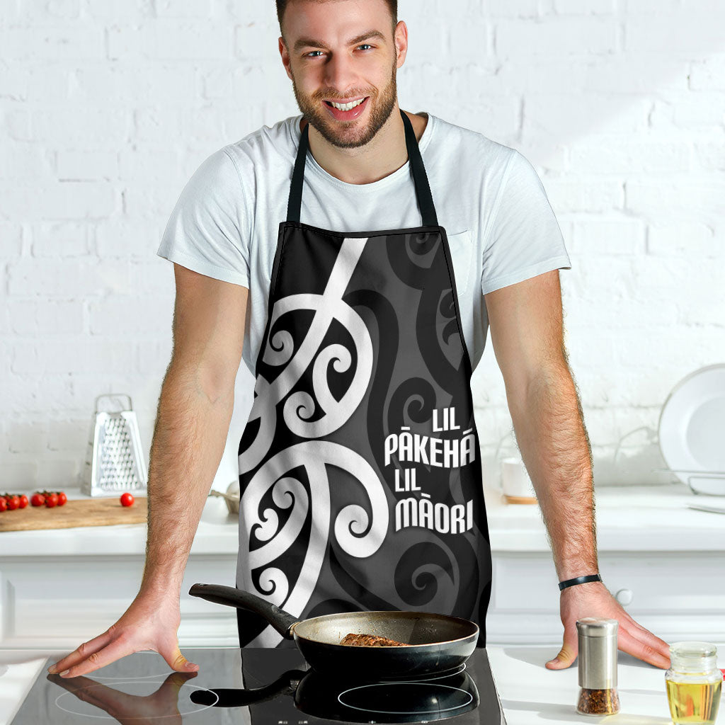 Lil Pakeha Lil Maori New Zealand Apron Kiwi Proud Mangopare Pattern