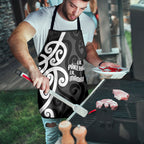 Lil Pakeha Lil Maori New Zealand Apron Kiwi Proud Mangopare Pattern