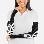 Lil Pakeha Lil Maori New Zealand Arm Sleeves Kiwi Proud Mangopare Pattern