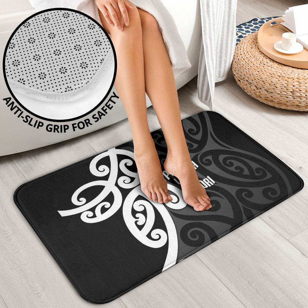 Lil Pakeha Lil Maori New Zealand Bathroom Set Kiwi Proud Mangopare Pattern