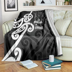 Lil Pakeha Lil Maori New Zealand Blanket Kiwi Proud Mangopare Pattern