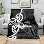 Lil Pakeha Lil Maori New Zealand Blanket Kiwi Proud Mangopare Pattern