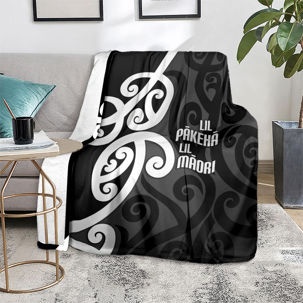 Lil Pakeha Lil Maori New Zealand Blanket Kiwi Proud Mangopare Pattern