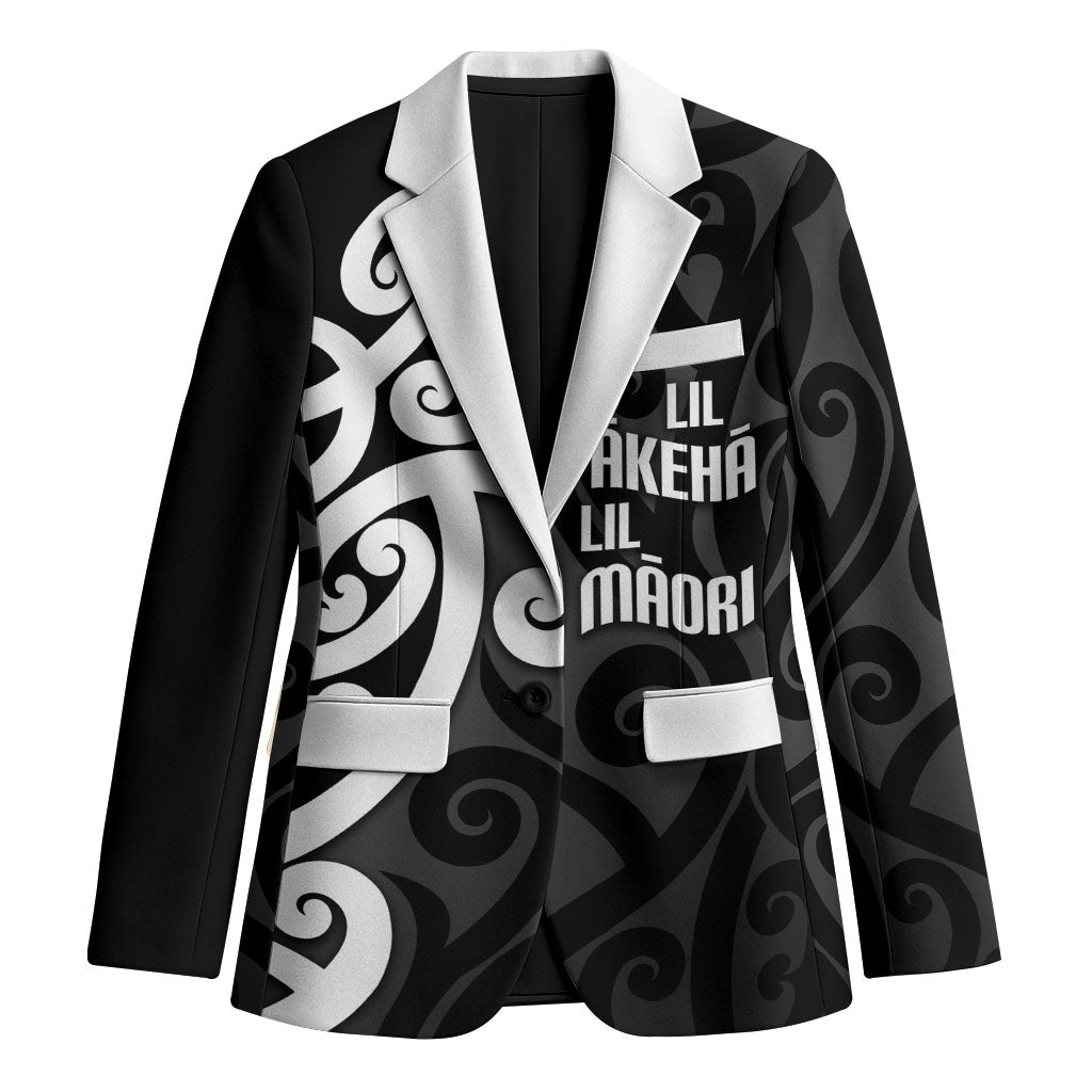 Lil Pakeha Lil Maori New Zealand Blazer Kiwi Proud Mangopare Pattern