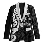 Lil Pakeha Lil Maori New Zealand Blazer Kiwi Proud Mangopare Pattern