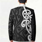 Lil Pakeha Lil Maori New Zealand Blazer Kiwi Proud Mangopare Pattern