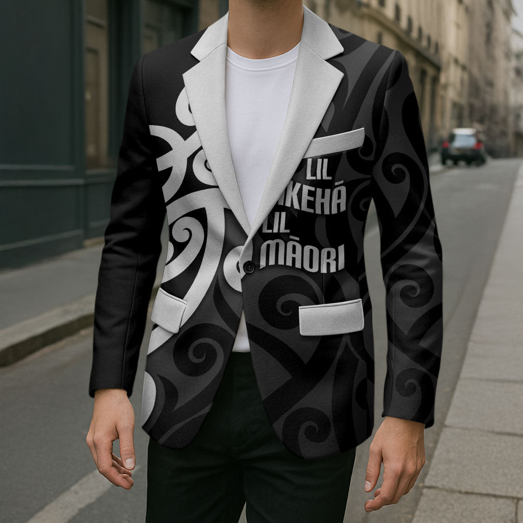 Lil Pakeha Lil Maori New Zealand Blazer Kiwi Proud Mangopare Pattern