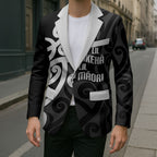 Lil Pakeha Lil Maori New Zealand Blazer Kiwi Proud Mangopare Pattern