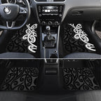 Lil Pakeha Lil Maori New Zealand Car Mats Kiwi Proud Mangopare Pattern
