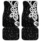Lil Pakeha Lil Maori New Zealand Car Mats Kiwi Proud Mangopare Pattern