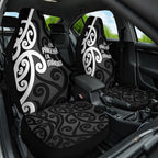 Lil Pakeha Lil Maori New Zealand Car Seat Cover Kiwi Proud Mangopare Pattern