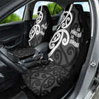 Lil Pakeha Lil Maori New Zealand Car Seat Cover Kiwi Proud Mangopare Pattern