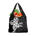 Lil Pakeha Lil Maori New Zealand Grocery Bag Kiwi Proud Mangopare Pattern