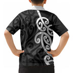 Lil Pakeha Lil Maori New Zealand Hawaiian Shirt Kiwi Proud Mangopare Pattern