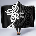 Lil Pakeha Lil Maori New Zealand Hooded Blanket Kiwi Proud Mangopare Pattern