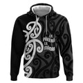 Lil Pakeha Lil Maori New Zealand Hoodie Kiwi Proud Mangopare Pattern