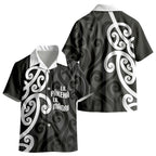 Lil Pakeha Lil Maori New Zealand Kid Hawaiian Shirt Kiwi Proud Mangopare Pattern