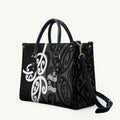 Lil Pakeha Lil Maori New Zealand Leather Bag Kiwi Proud Mangopare Pattern