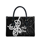 Lil Pakeha Lil Maori New Zealand Leather Bag Kiwi Proud Mangopare Pattern