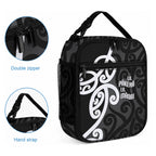 Lil Pakeha Lil Maori New Zealand Lunch Bag Kiwi Proud Mangopare Pattern
