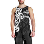 Lil Pakeha Lil Maori New Zealand Men Tank Top Kiwi Proud Mangopare Pattern