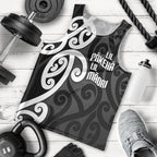 Lil Pakeha Lil Maori New Zealand Men Tank Top Kiwi Proud Mangopare Pattern