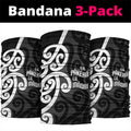 Lil Pakeha Lil Maori New Zealand Neck Gaiter Kiwi Proud Mangopare Pattern