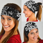 Lil Pakeha Lil Maori New Zealand Neck Gaiter Kiwi Proud Mangopare Pattern