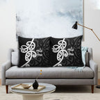 Lil Pakeha Lil Maori New Zealand Pillow Cover Kiwi Proud Mangopare Pattern