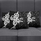 Lil Pakeha Lil Maori New Zealand Pillow Cover Kiwi Proud Mangopare Pattern