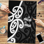 Lil Pakeha Lil Maori New Zealand Puzzle Kiwi Proud Mangopare Pattern