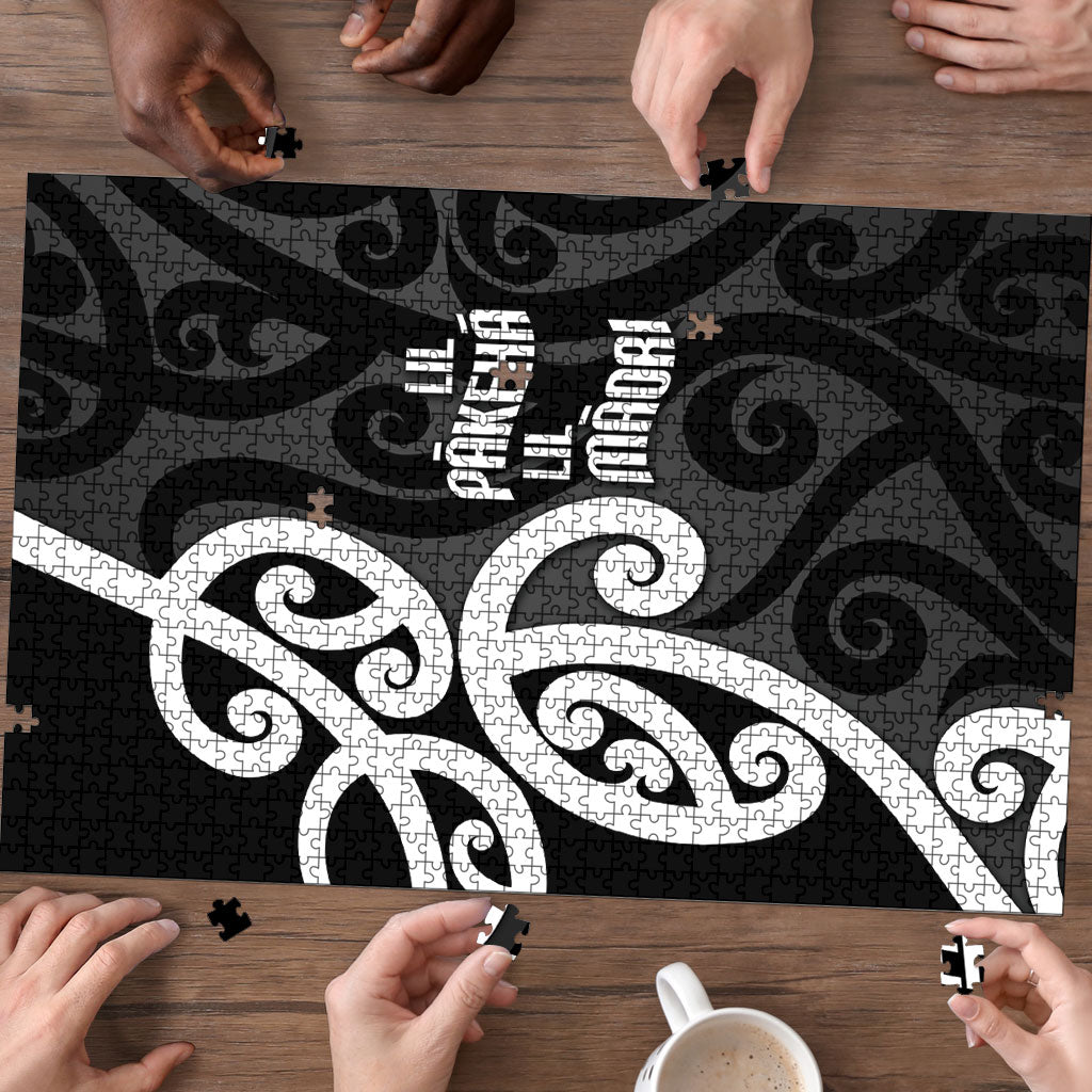 Lil Pakeha Lil Maori New Zealand Puzzle Kiwi Proud Mangopare Pattern